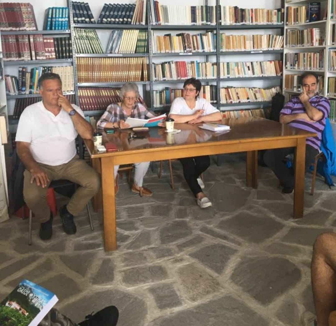 Πραγματοποιήθηκε η παρουσίαση του βιβλίου της Βαρβάρας Γιαννάκου Teunissen και της Roos Gruwel με τίτλο, “Θάσος φυσικά” (4/6/2023).