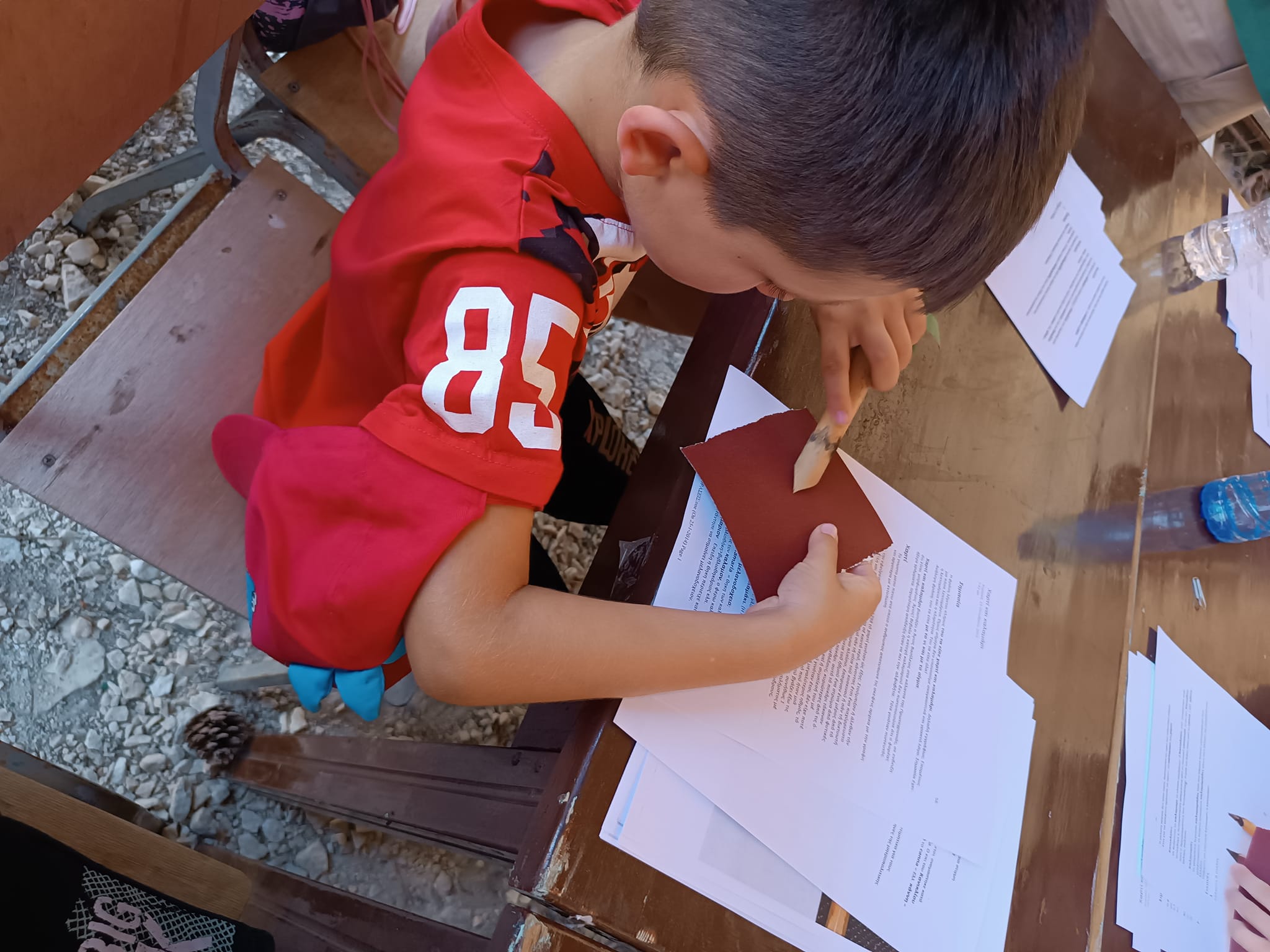 Το μήνυμα του 11ου Θερινού Σχολείου Τέχνης Λιμεναρίων Θάσου με τη μουσική του Σαραντίδη Σταύρου.