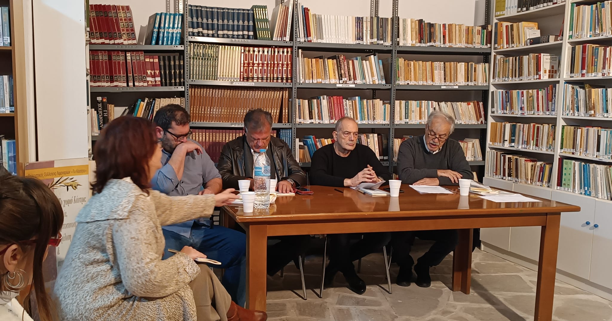 Παρουσιάστηκε το βιβλίο “Η πέτρα και το αυγό” του Κώστα Χατζηεμανουήλ (17/12/2023).